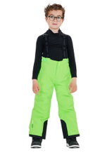 Zigzag Winter-Skihose Provo W-PRO 10.000 (wasserdicht, atmungsaktiv, Schneefang) geckogrün Kinder